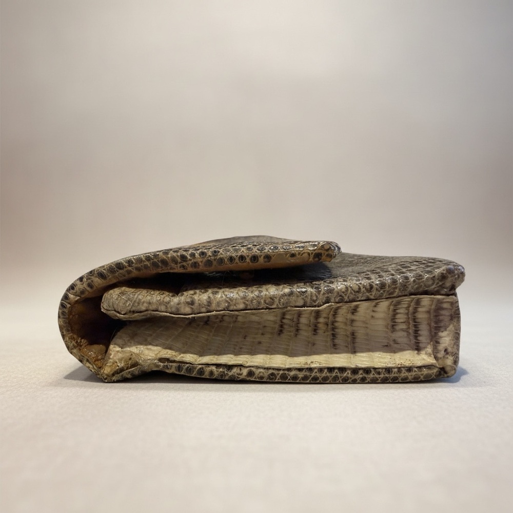 Chanel Exotic Flap | CUSTOM | Vintage Chanel | Neutral Snake - Picture 5 of 7